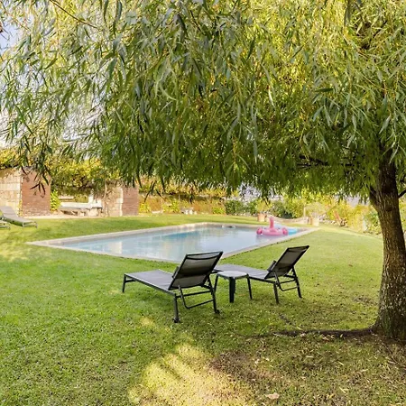 شقة Romantic Historic Tower With Pool And Gardens Baião
